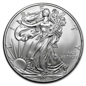 2009美國鷹揚銀幣1盎司