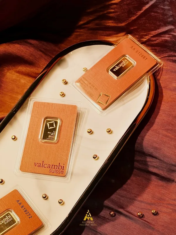 Valcambi CombiBar® 金條5公克 - 檢驗卡裝：圖片 5