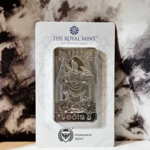 2024英國皇家北歐眾神 - 奧丁銀條 - 檢驗卡裝