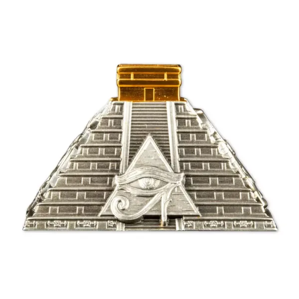 2022 瑪雅金字塔契琴伊薩銀幣：圖片 4