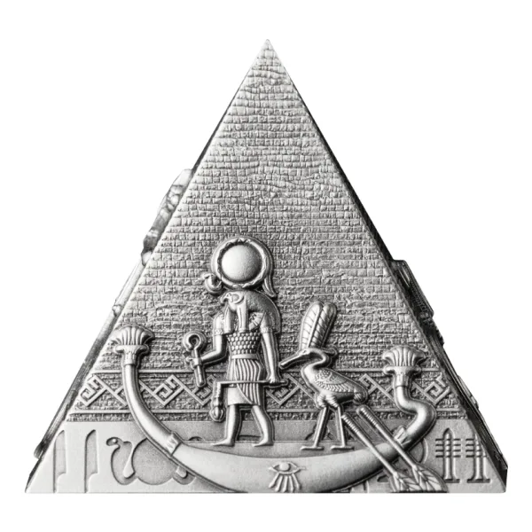 2024吉薩三大金字塔3D仿古鍍金銀幣3入套組：圖片 16