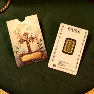 Alternative view of PAMP 基督教十字架 - 5 克金條