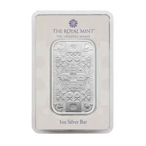 2024英國皇家 - 哥德皇冠 1盎司銀條
