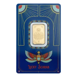 瑞士PAMP LUCKY聖甲蟲金條5公克 - 檢驗卡裝