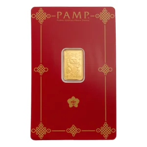 瑞士PAMP招財貓金條2.5公克 - 檢驗卡裝：圖片 3