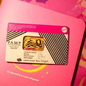 Alternative view of 瑞士PAMP - Barbie™ 5g 純金造型金條